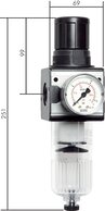 Filterregler - Multifix-Baureihe 2|6700 l/min***
