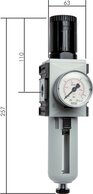 Filterregler - Futura-Baureihe 2|bis 5200 l/min