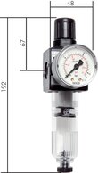 Filterregler - Multifix-Baureihe 1|1600 l/min***