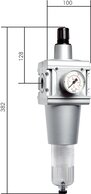 Filterregler - Multifix-Baureihe 5|15000 l/min***
