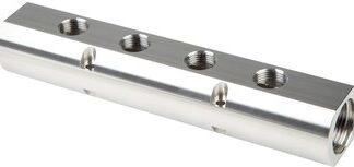 Verteilerleisten aus Edelstahl, einseitig (Heavy Duty)|PN 15