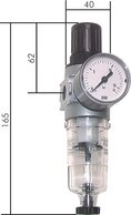 Filterregler - Multifix-Baureihe 0|1450 l/min***