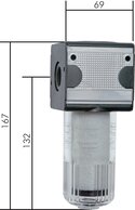 Vakuumfilter - Multifix-Baureihe 2|1500 l/min
