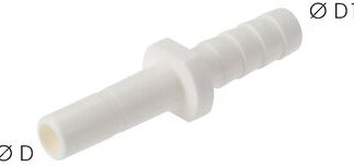 Stecknippel mit Schlauchtülle für PVC-Schlauch|LE (Inch)