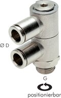 Mehrfachverteiler (2-fach), Kompaktbauform|MSV