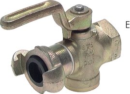 Kükenhähne mit Kompressorkupplung (DIN 3486)|42 mm
