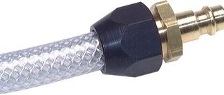 Kupplungsstecker mit Überwurfmutter für PVC-Schlauch|NW 7,2