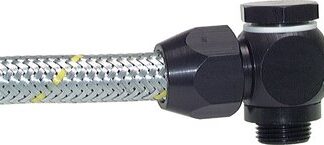 L-Einschraubverschraubungen für Silberschläuche/metallumflochtene Schläuche