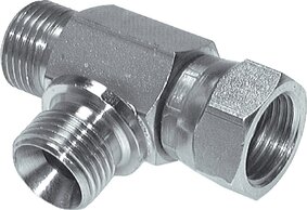 T-Verschraubungen mit G-Gewinde (60° Universaldichtkegel, innen /außen / außen)|bis 475 bar