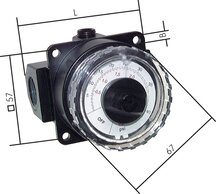 Manometerregler - Standard|bis 24000 l/min