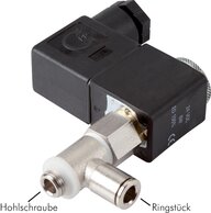 2/2-Wege & 3/2-Wege Hohlschrauben-Magnetventile mit Steckanschluss|NW 1,3