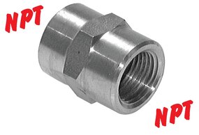 Muffen / Reduziermuffen mit NPT-Gewinde|bis 345 bar