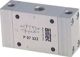 3/2-Wege Pneumatikimpulsventile mit Differenzkolben|Baureihe P