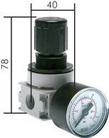 Druckminderer für Wasser & Luft - Multifix-Baureihe 0|700 l/min**