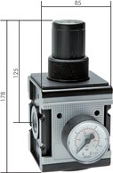 Druckregler - Multifix-Baureihe 4|12000 l/min**