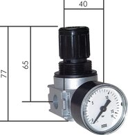 Druckregler, vordruckabhängig - Multifix-Baureihe 0|600 l/min***