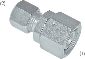 Reduziereinsätze mit Dichtkegel & O-Ring