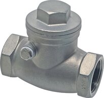 Rückschlagklappen, metallisch dichtend|PN 16