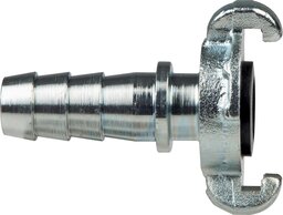 Kompressorkupplungen mit Schlauchtülle & Sicherungsbund (ähnlich DIN 3489)|42 mm