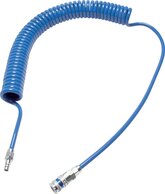 Polyurethan-Spiralschläuche (Stream-Line) mit Kupplung NW 7,2 / NW 10