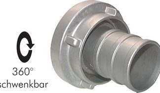 Storz-Kupplungen mit Schlauchstutzen, drehbar