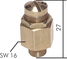 Mini-Sicherheitsventile einstellbar, nicht bauteilgeprüft|DN 3 (0,5 - 60 bar)