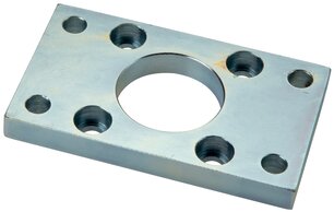 Flanschbefestigungen (vorn oder hinten)|für Kompaktzylinder ISO 21287