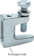 Trägerklemmen für Rohrschellen M 8 / M 10