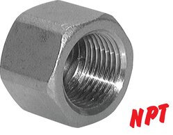 Verschlusskappen mit NPT-Gewinde|PN 16