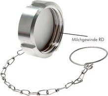 Blindmuttern für Gewindestutzen (Milchgewinde)|DIN 11851