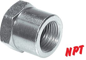 Verschlusskappen mit NPT-Gewinde|bis 345 bar