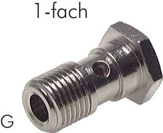 Hohlschrauben für die Typen RiB 11, 12, 18 und 19