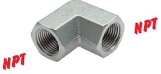 Winkel 90° mit NPT-Gewinde (innen)|bis 345 bar