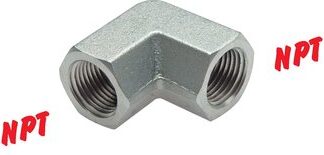Winkel 90° mit NPT-Gewinde (innen)|bis 345 bar