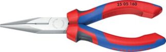 Flachrundzangen mit Schneide (DIN ISO 5745)|KNIPEX